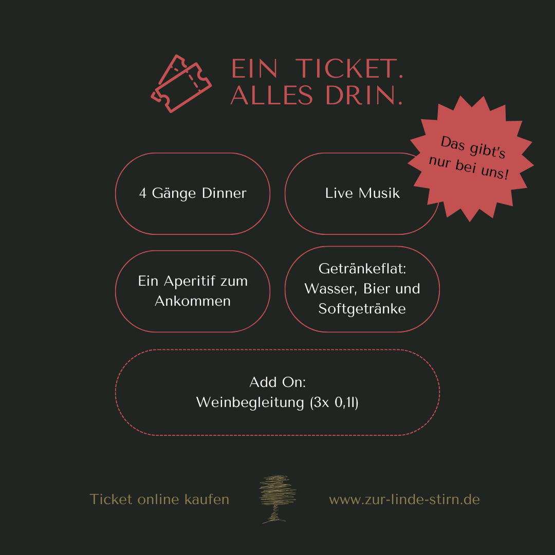 Menüabend Meran 19.07.25 - Landgasthaus Zur Linde