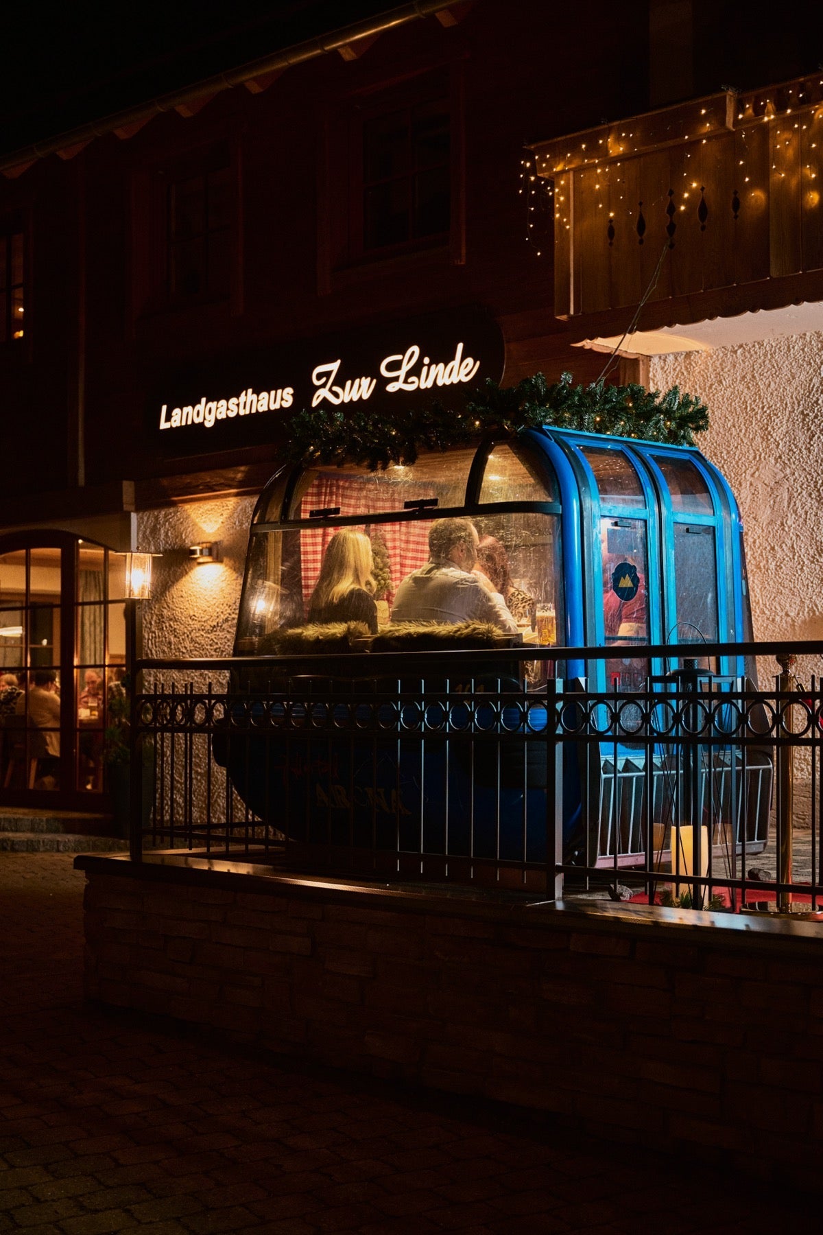Die Genussgondel – Private Dining im Linde Winterdorf