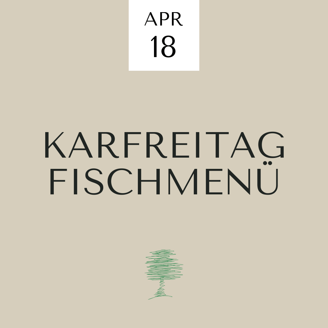 Karfreitag - Fischmenü 18.04.25 - Landgasthaus Zur Linde