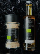 Linde - Geschenbox: Wertgutschein nach Wahl mit Pilz - Ursalz & Honig Likör - Landgasthaus Zur Linde