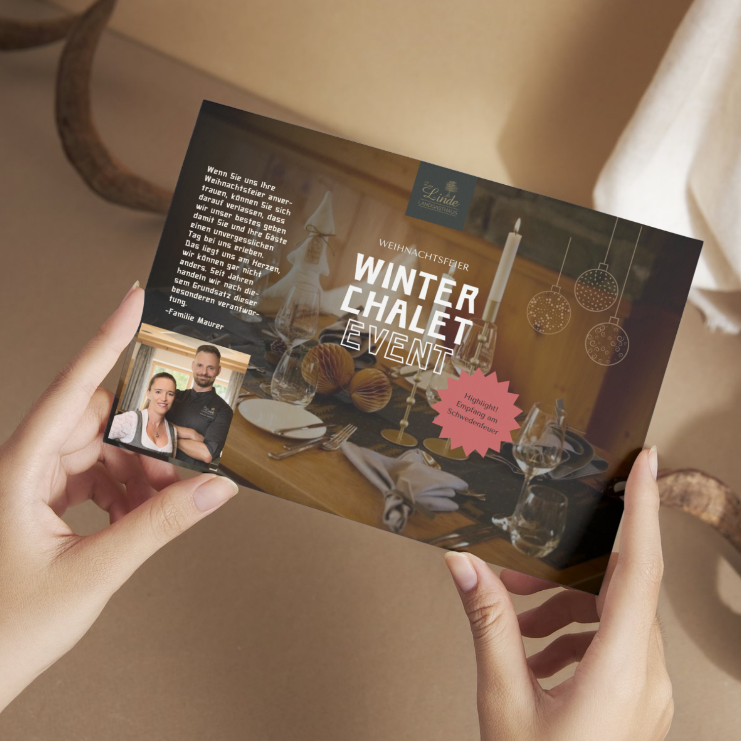 Guide: Weihnachtsfeier am Schwedenfeuer