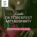 Oktoberfest Mittagsparty 27.09.2026 - Landgasthaus Zur Linde